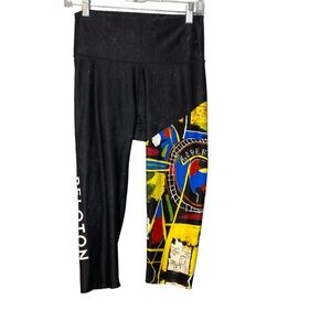 Peloton X WITH Jean-Michel Basquait— Capri Leggings- Large